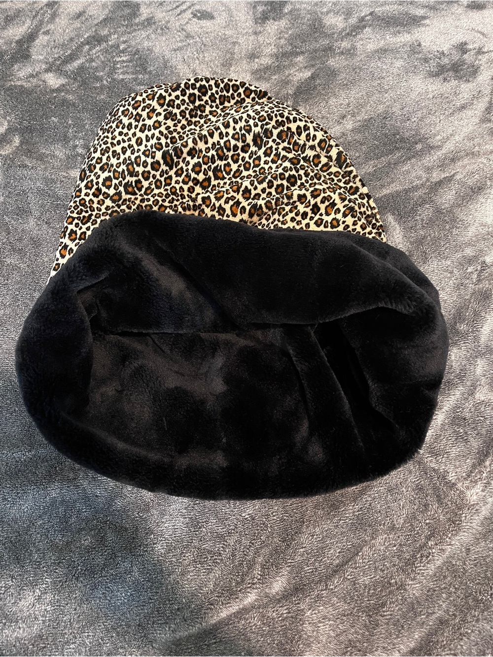 Susan Lanci Designs Cuddle Cup Bed Soft Cheetah 3-in-1 Piece Luxury Pet Pamper
